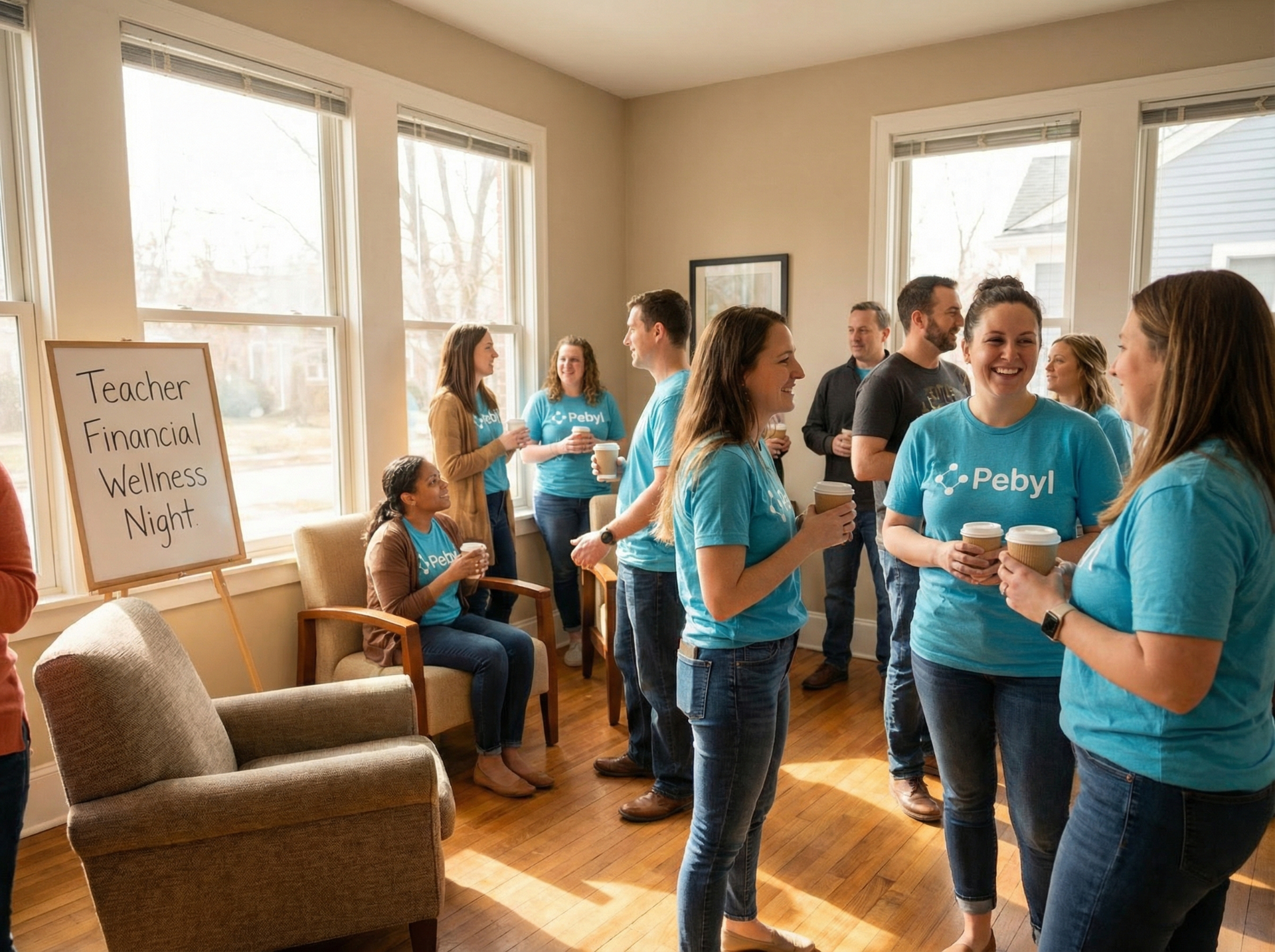 Pebyl Teacher Financial Wellness Night gathering